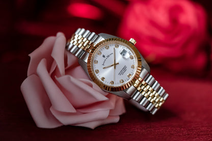 JDM Inspiration 36mm Two Tone Watch