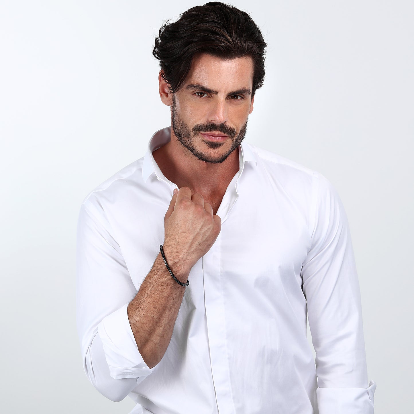 Maserati Black Cubic Zirconia 22cm Bracelet