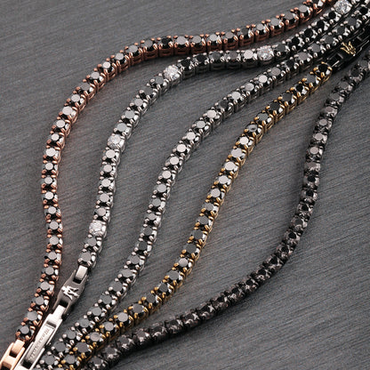 Maserati Black Cubic Zirconia 22cm Bracelet