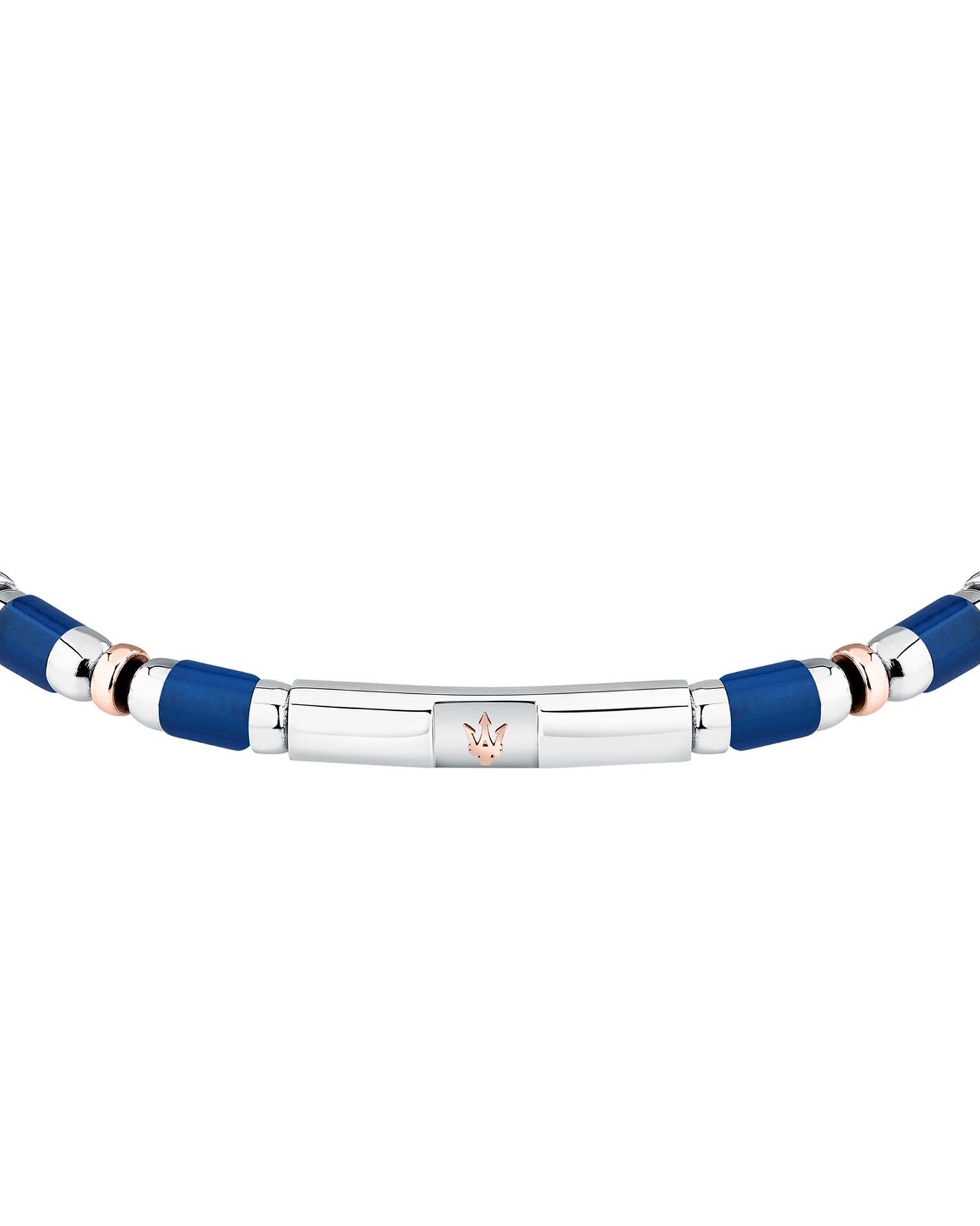 Maserati Men's Iconic Agate Blue Bracelet