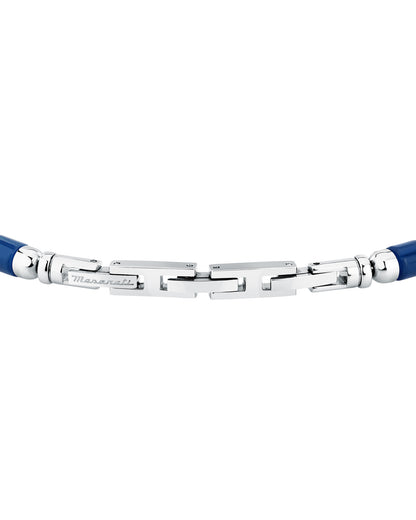 Maserati Men's Iconic Agate Blue Bracelet