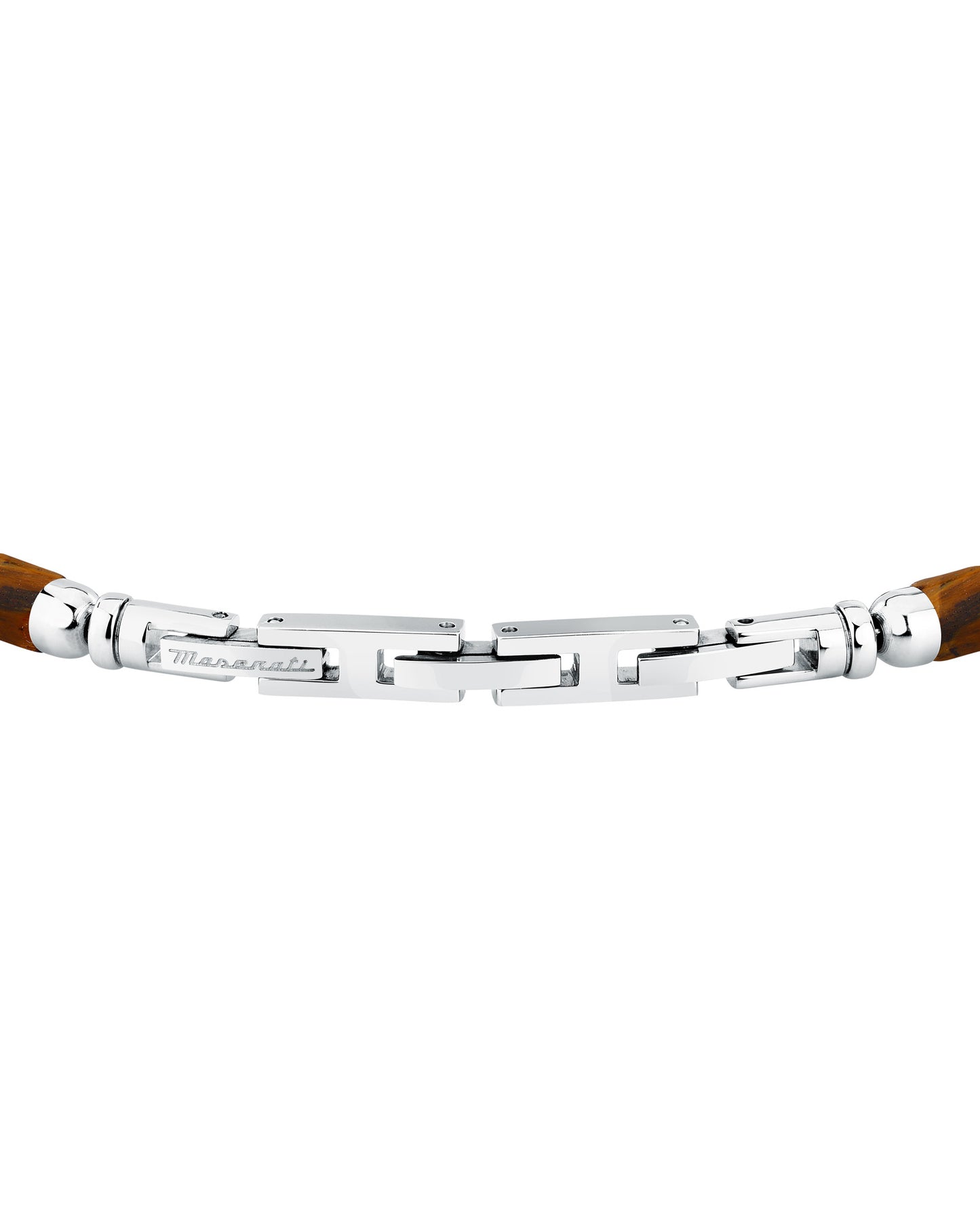 Maserati Men's Iconic Agate Tiger Eye Bracelet