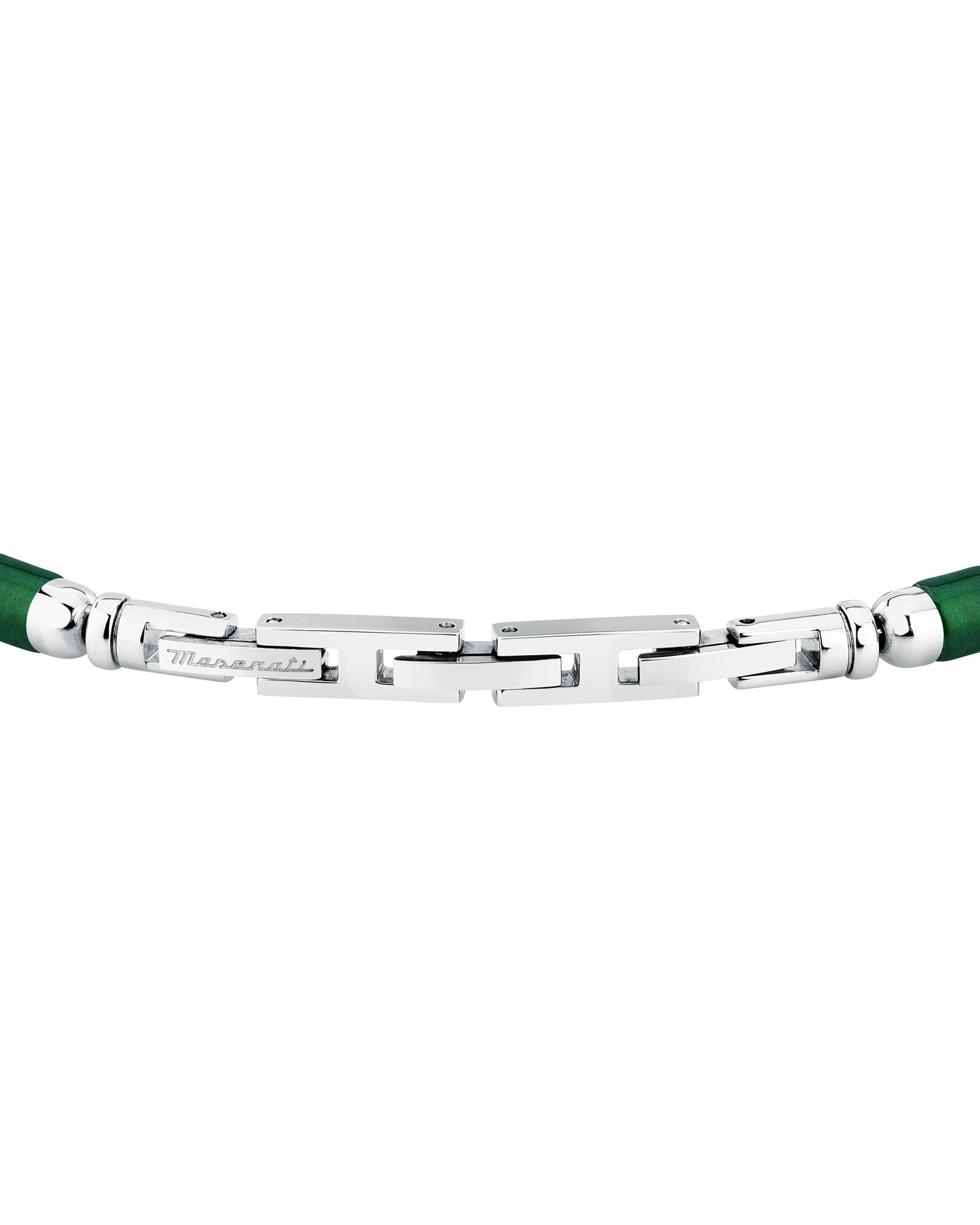 Maserati Men's Iconic Agate Green Bracelet