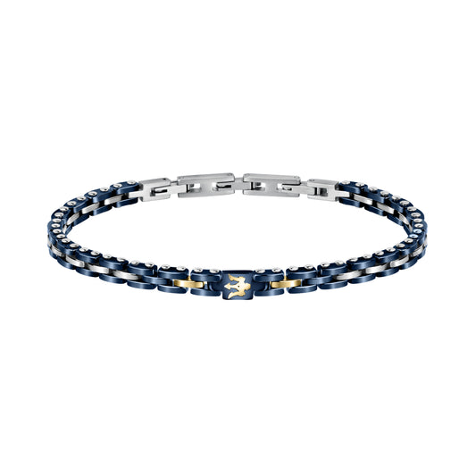 Maserati Ceramic Blue and Gold Bracelet