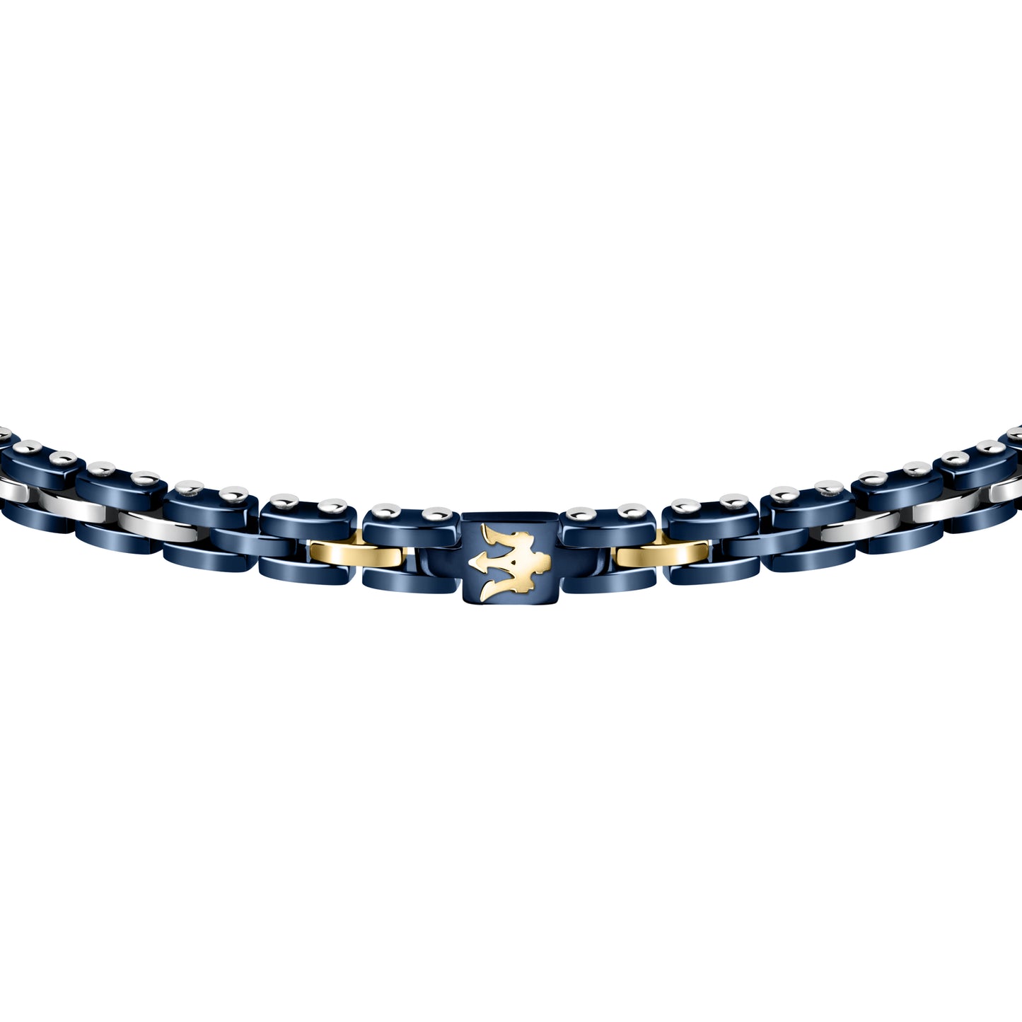Maserati Ceramic Blue and Gold Bracelet