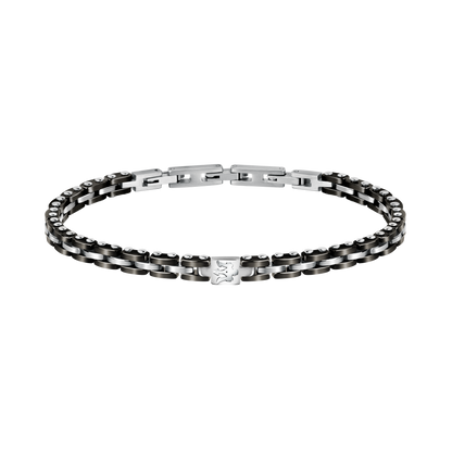 Maserati Ceramic Black and Silver Bracelet