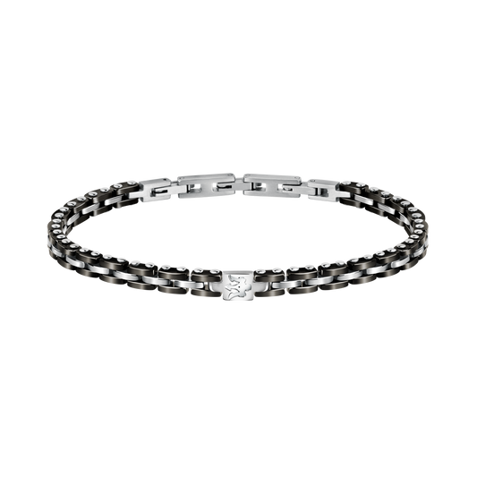 Maserati Ceramic Black and Silver Bracelet