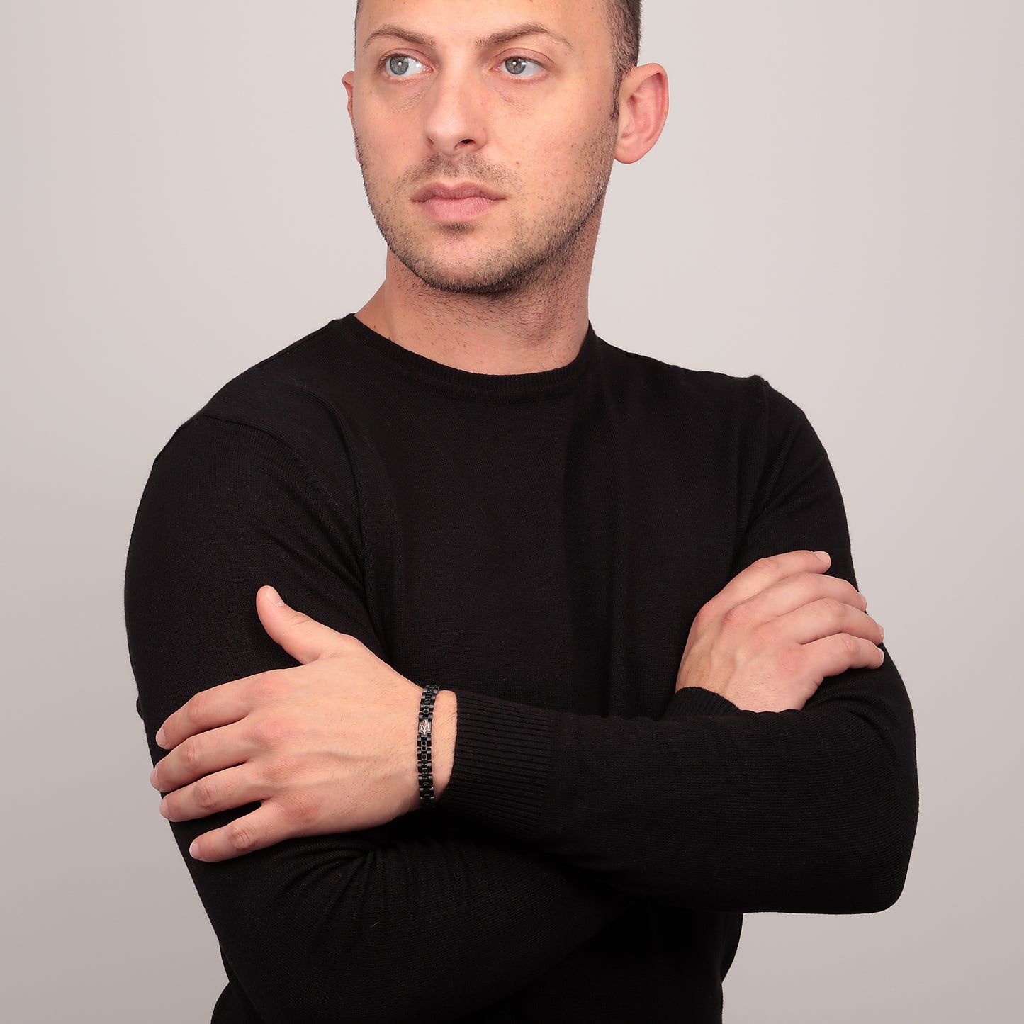 Maserati Crystals Black and Gold Bracelet