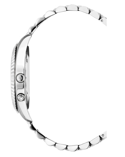 JDM Inspiration Moonphase Day-Date Silver Blue 5 ATM