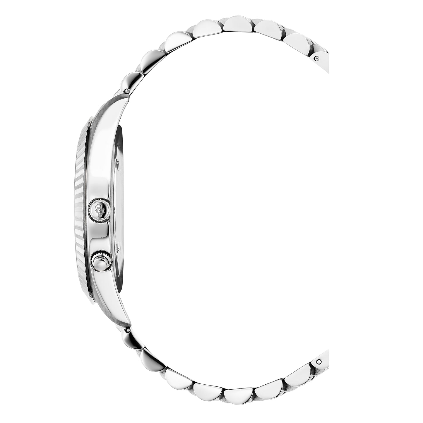 JDM Inspiration Moonphase Day-Date Silver Black 5 ATM