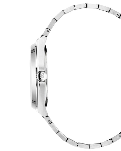 JDM Horizon Gents 41mm White Dial Stainless Steel Strap Watch