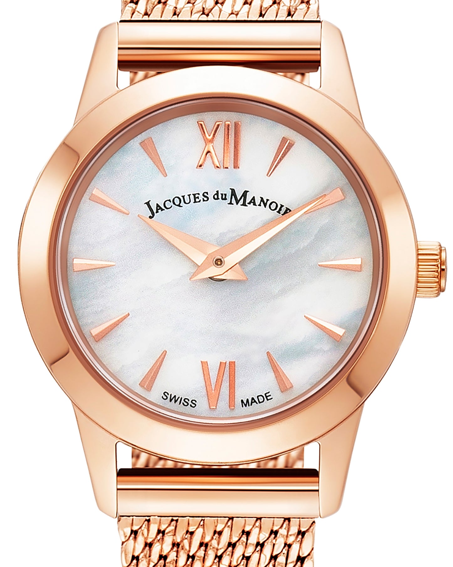 JDM Mia 34mm Rose Gold Strap Watch