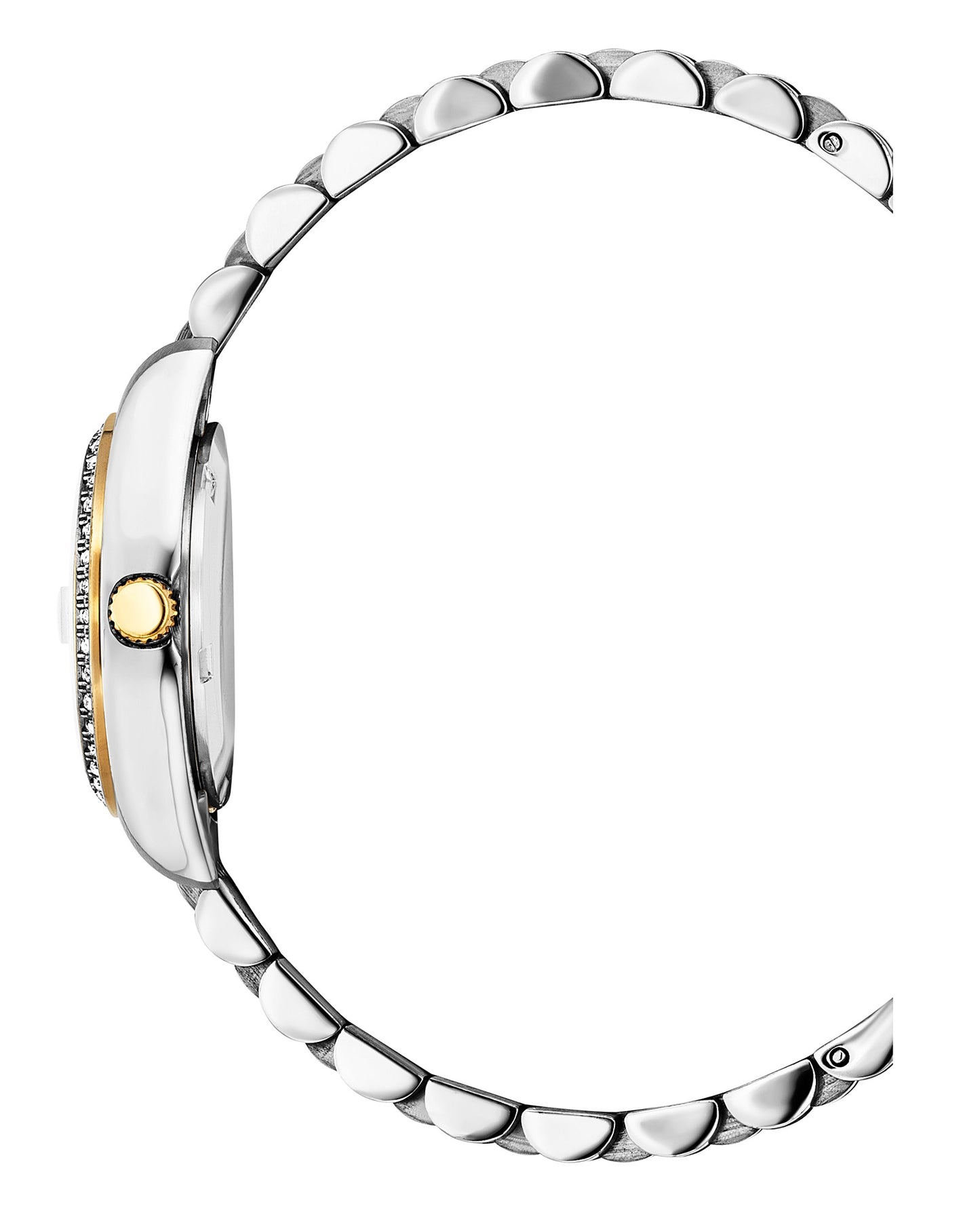 JDM Inspiration 26mm Two Tone Crystal Bezel Watch