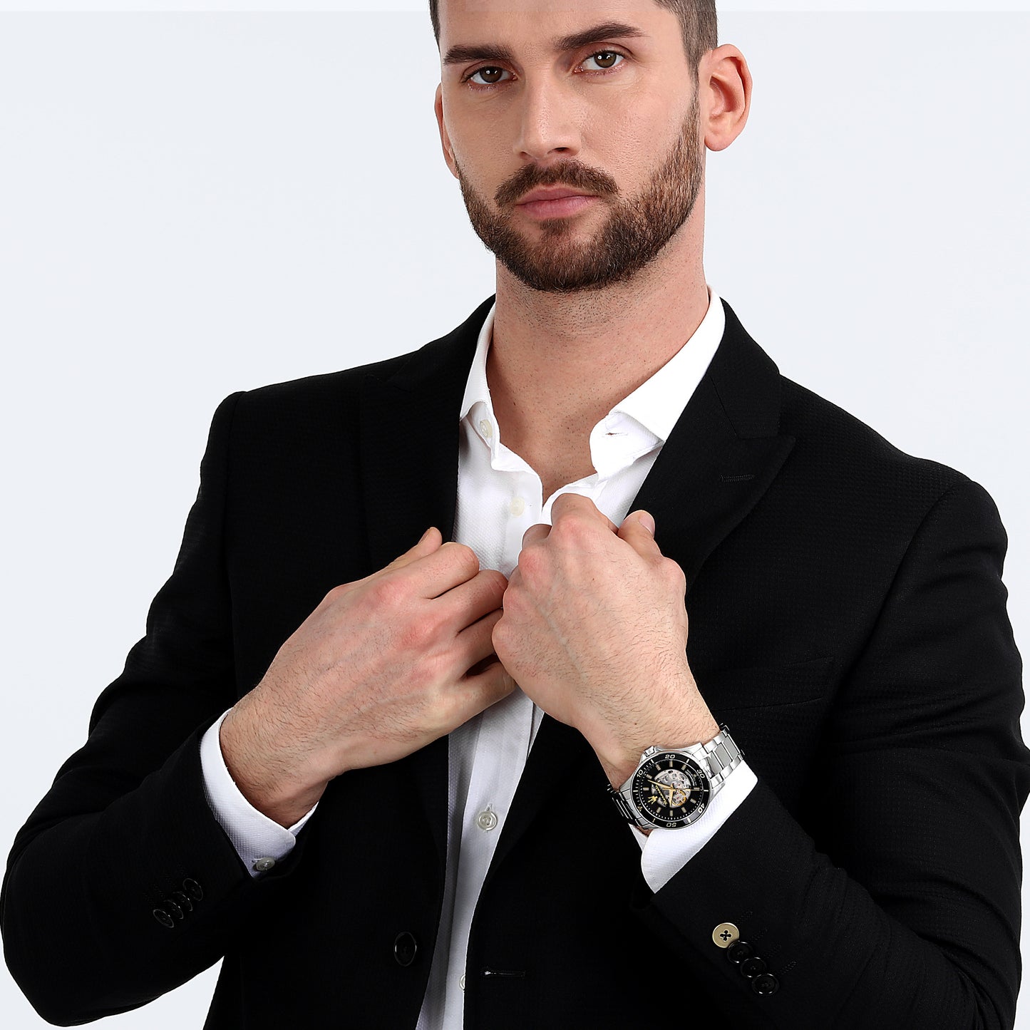 Maserati Sfida 44mm Automatic Stainless Steel Watch