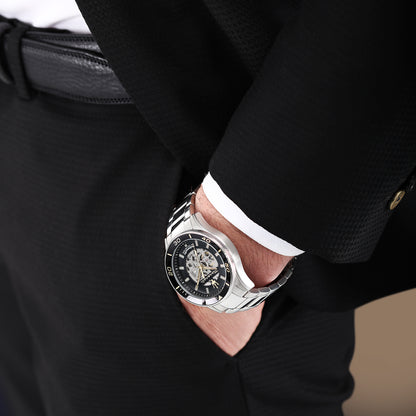 Maserati Sfida 44mm Automatic Stainless Steel Watch