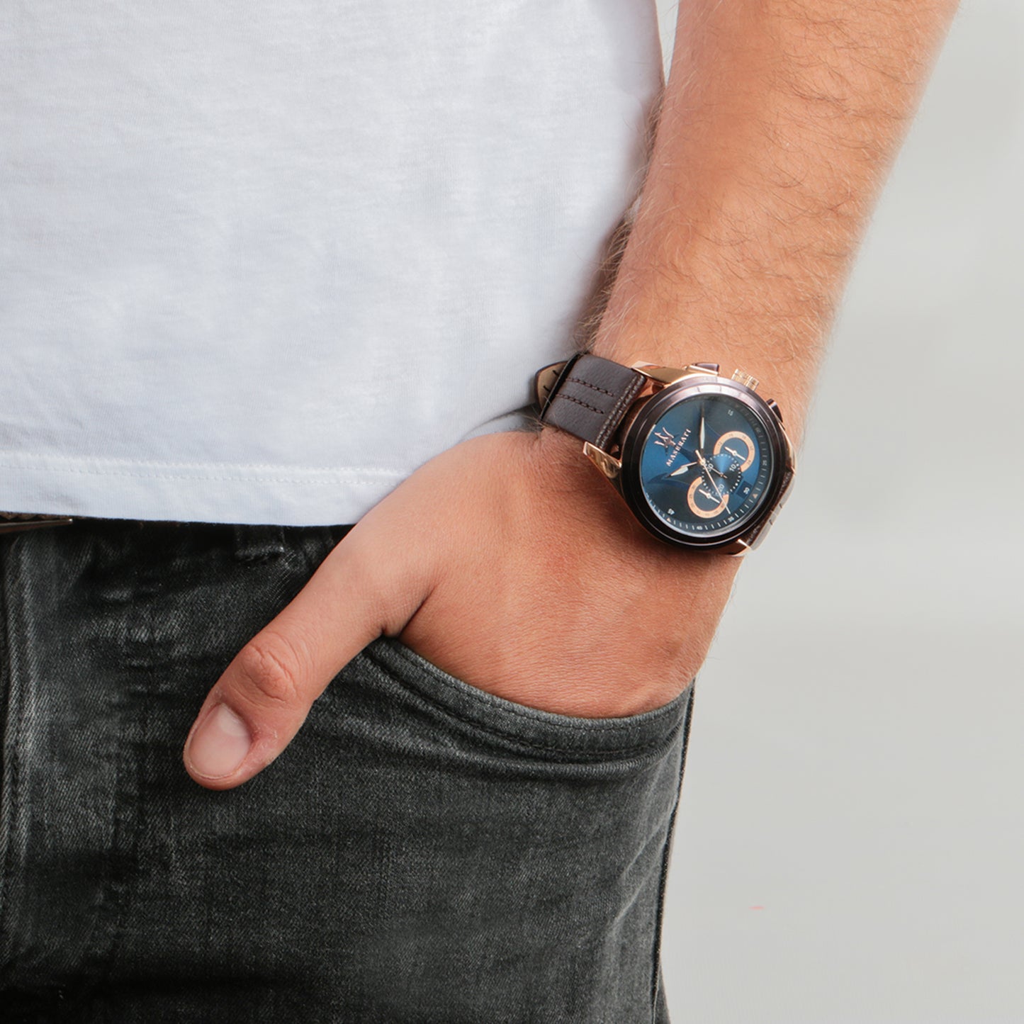 TRAGUARDO 45mm Blue Watch