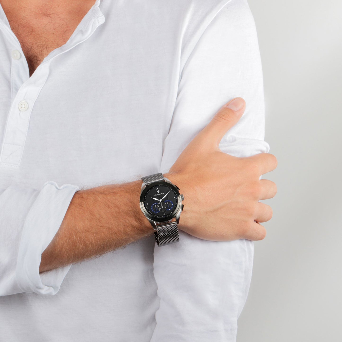 Maserati TRAGUARDO 45mm Black Watch