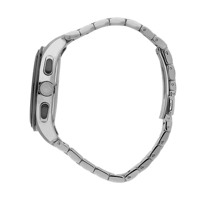 Maserati Traguardo 45mm Black Dial Silver Bracelet Watch