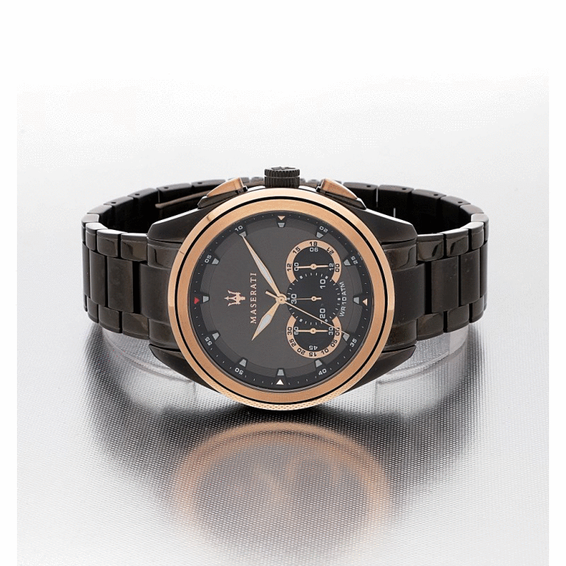 TRAGUARDO 45mm Gun Metal Watch