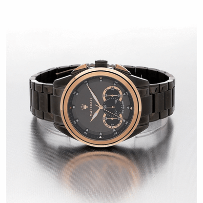 TRAGUARDO 45mm Gun Metal Watch