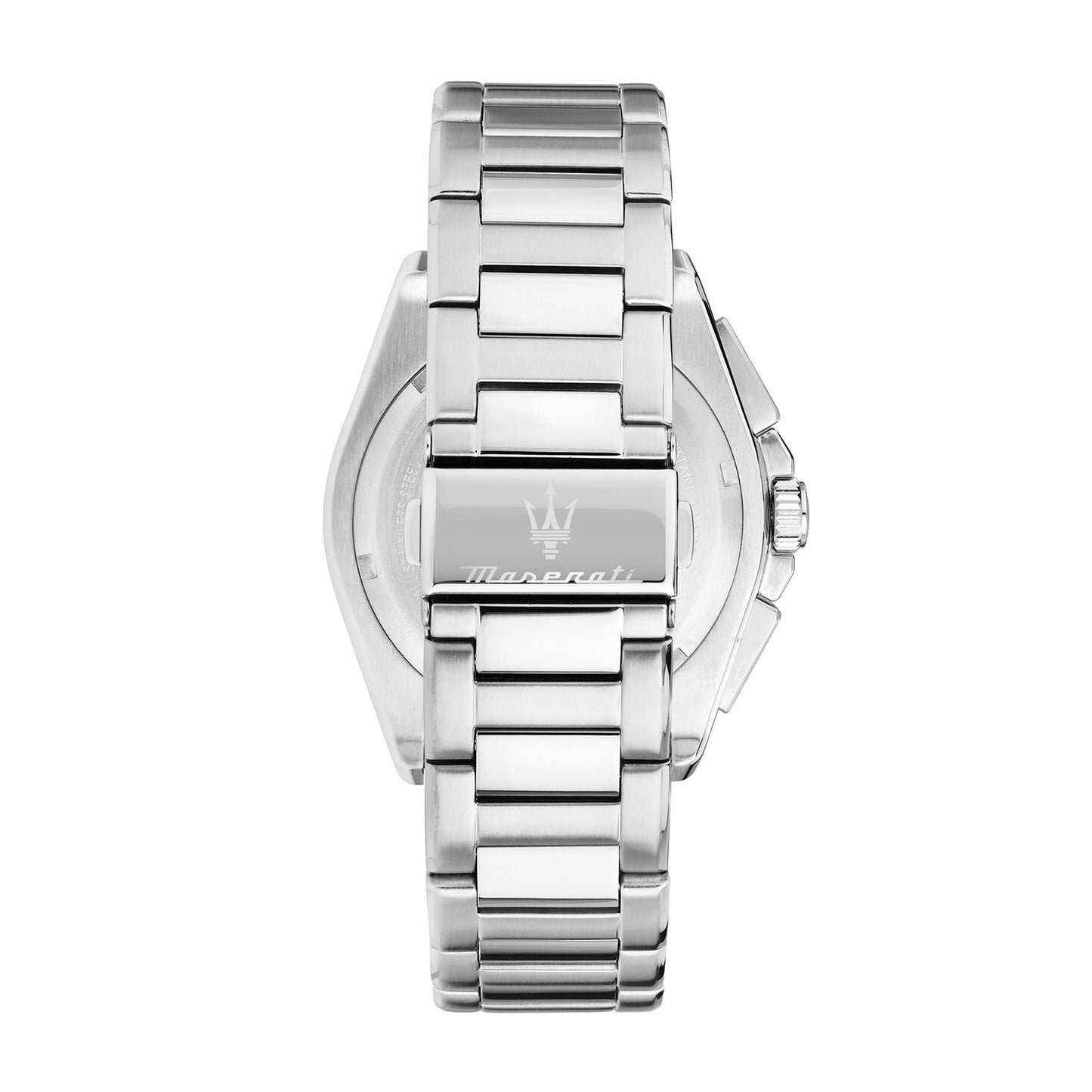 Maserati Velocita 43mm Chrono Silver Dial Stainless Steel Strap Watch