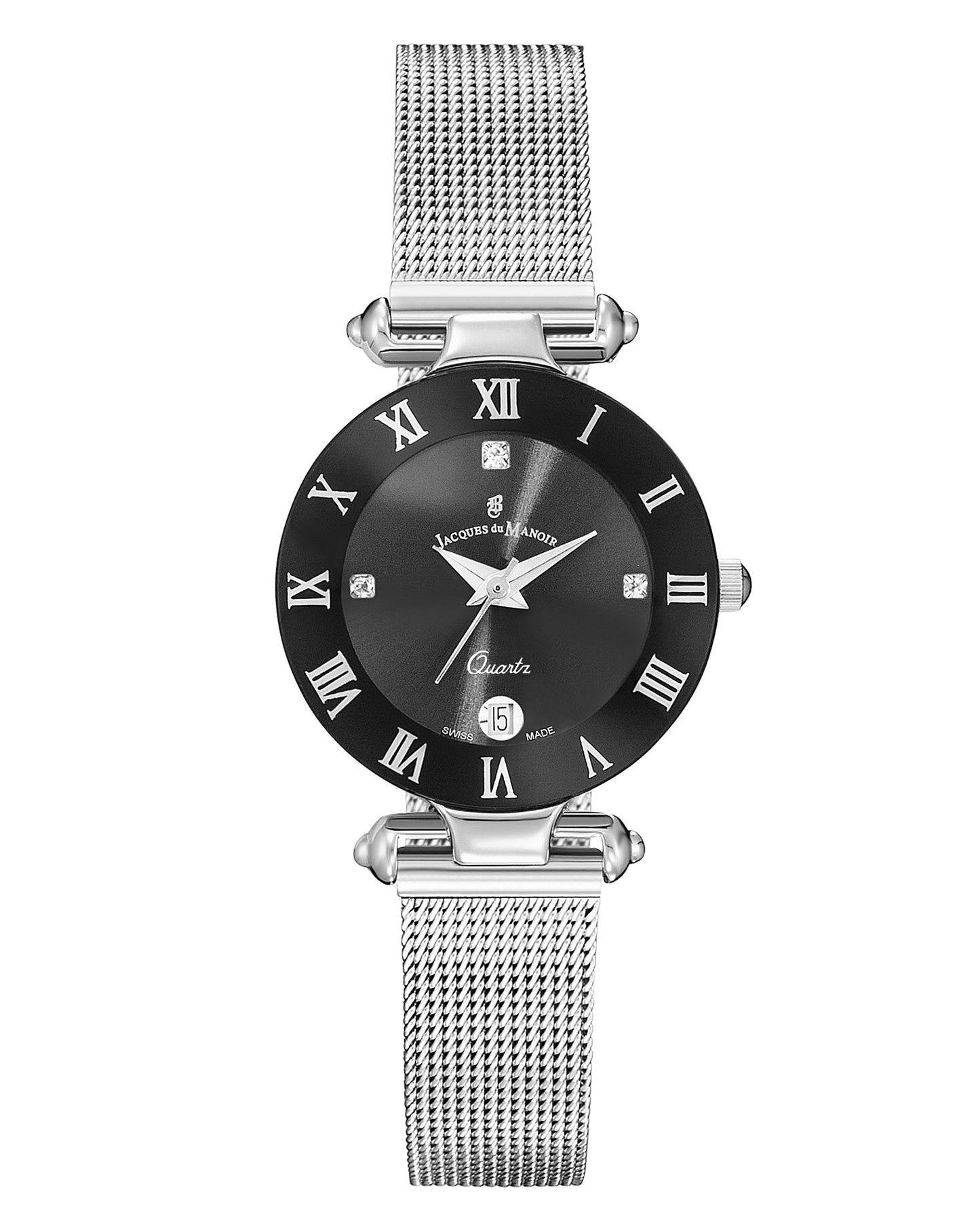 JDM Coupole Classic 26mm Silver Mesh Watch