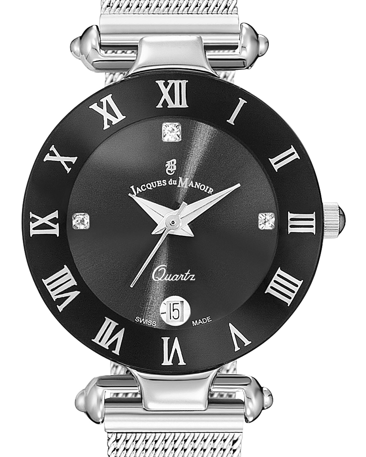 JDM Coupole Classic 26mm Silver Mesh Watch