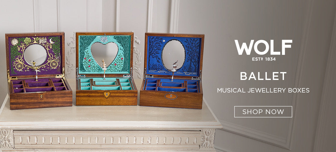 Wolf Musical Boxes Cinderella Swan Lake Sleeping Beauty