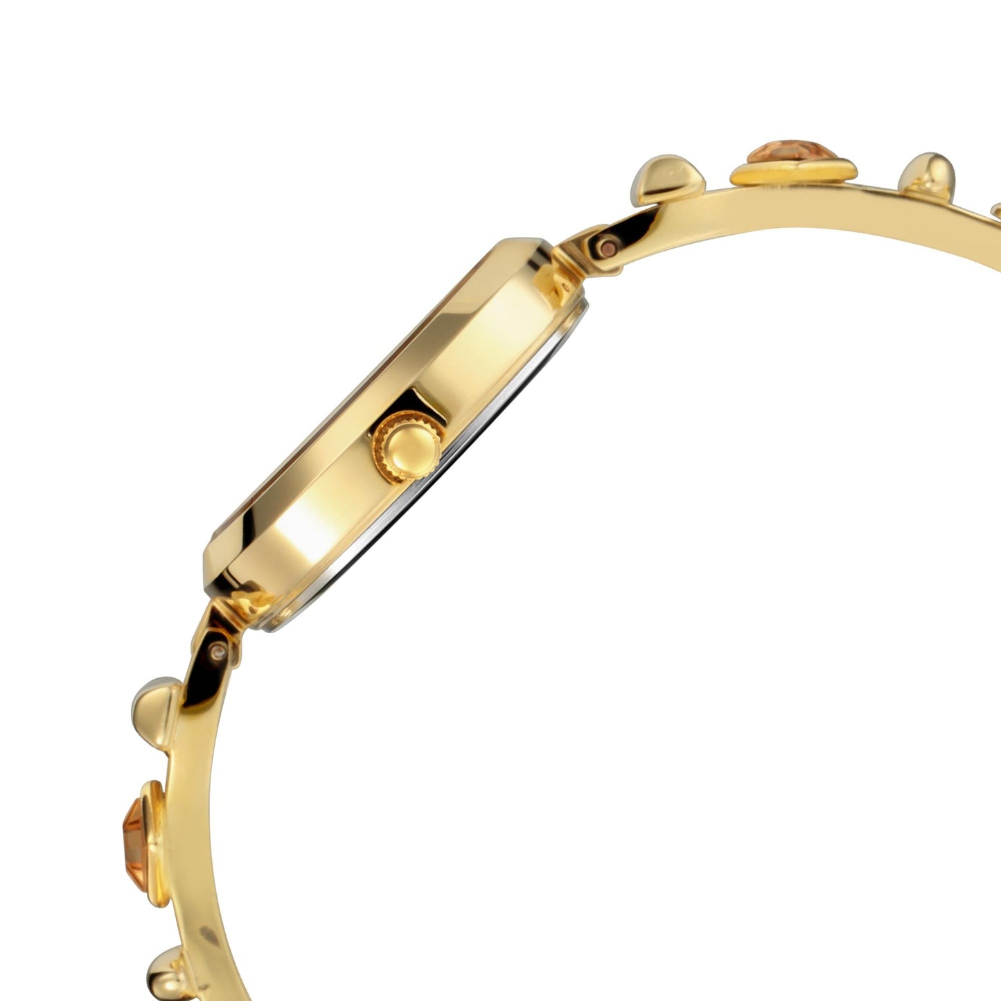 Titan Raga Facets Champagne Dial Analog Stainless Steel Strap Watch for Women