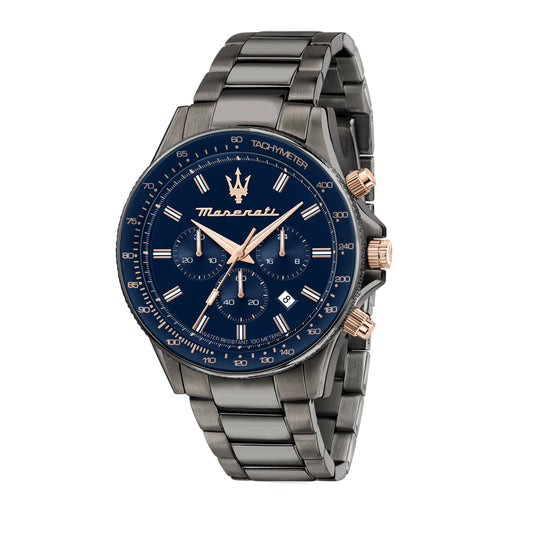 Maserati Sfida Grey 44mm Chronograph Watch