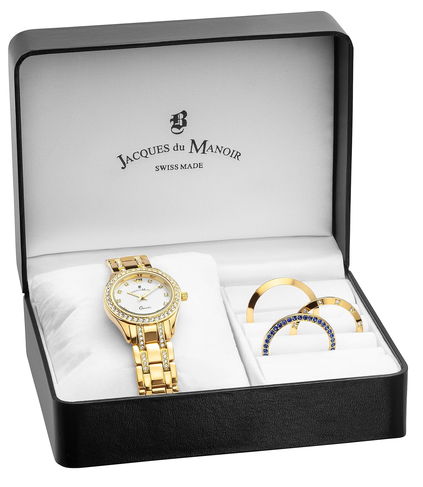 JDM Royal 30mm Stainless Steel Strap Gift Box Watch