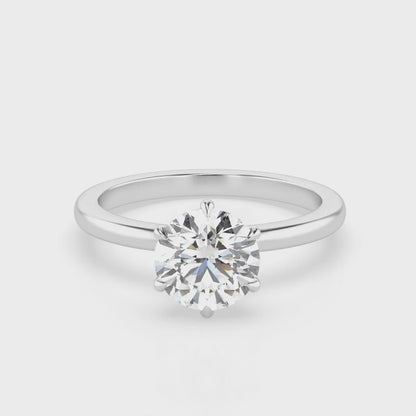 The Bellina Brilliant Solitaire Engagement Ring