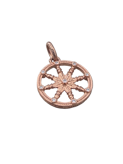 Thomas Sabo 925 Rose Gold Plated Karma Pendant