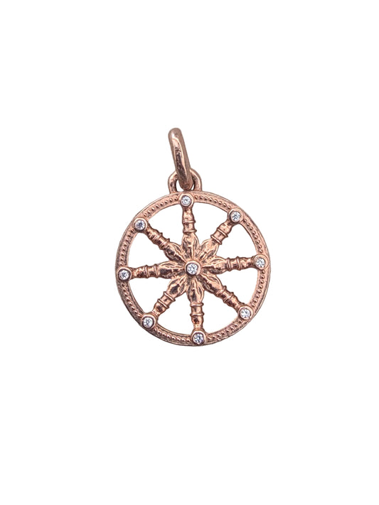 Thomas Sabo 925 Rose Gold Plated Karma Pendant