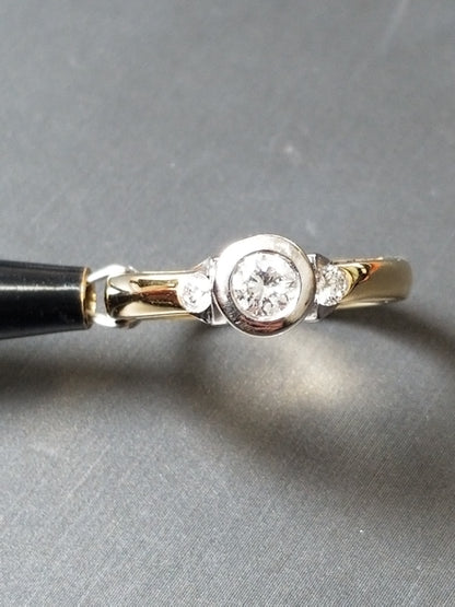 Natural Diamond Bezel Trilogy