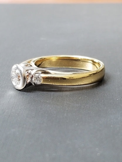 Natural Diamond Bezel Trilogy