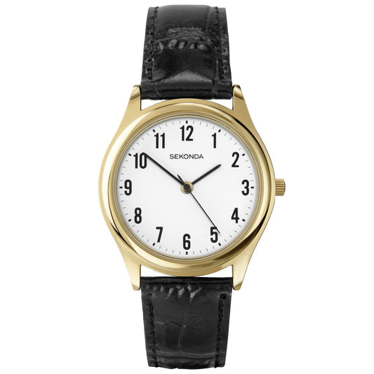 Sekonda Men's Classic Leather Strap Watch