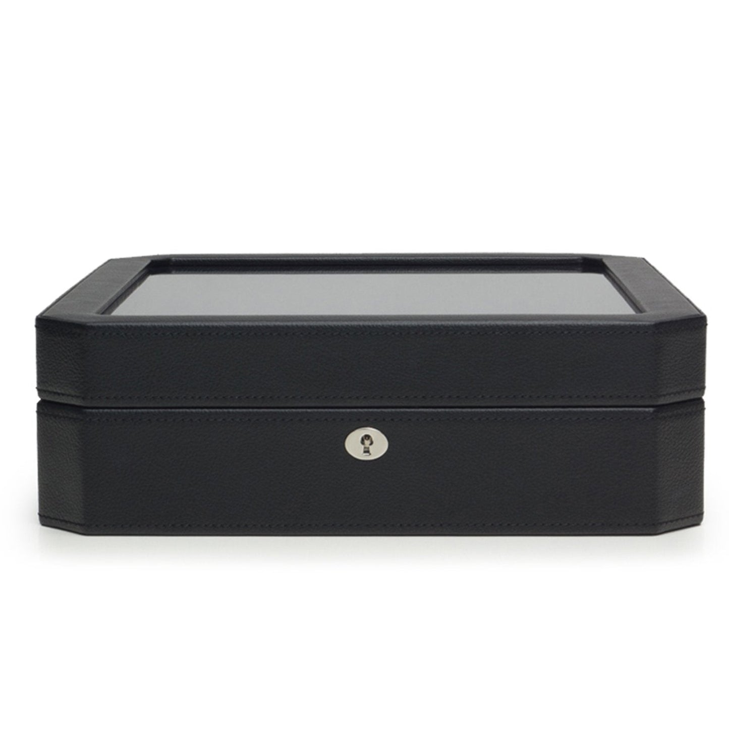 Wolf Windsor 15 Piece Watch Box Black