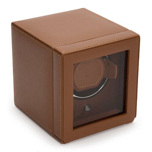 Wolf Cub Winder with Cover Cognac / Light Brown