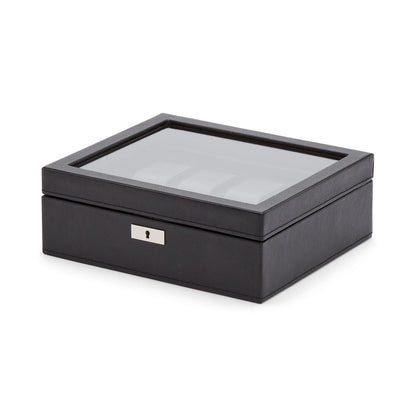 Wolf Viceroy 8 Pc Watch Box Black