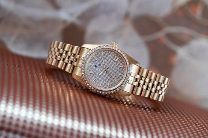 JDM Swiss-Made Inspiration Glamour Gold Watch