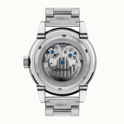 Ingersoll The Swing Silver Skeleton Automatic Watch