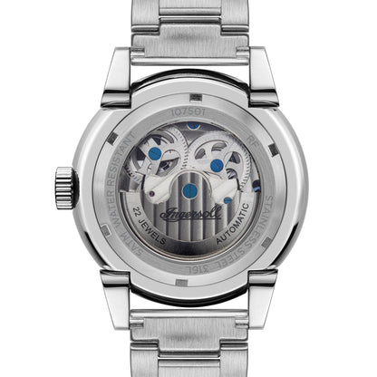 Ingersoll The Swing Silver Skeleton Automatic Watch