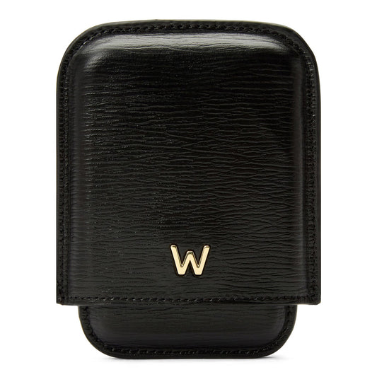 Wolf Logo Molded Card Holder Black