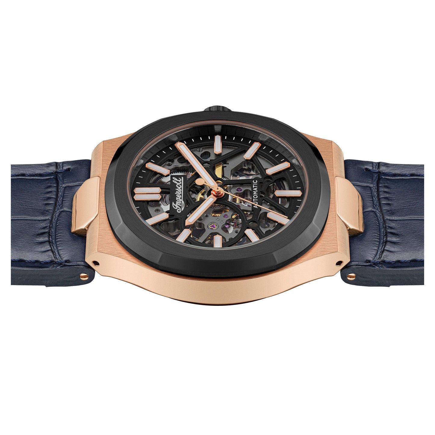 Ingersoll The Catalina Rose Gold Blue Watch