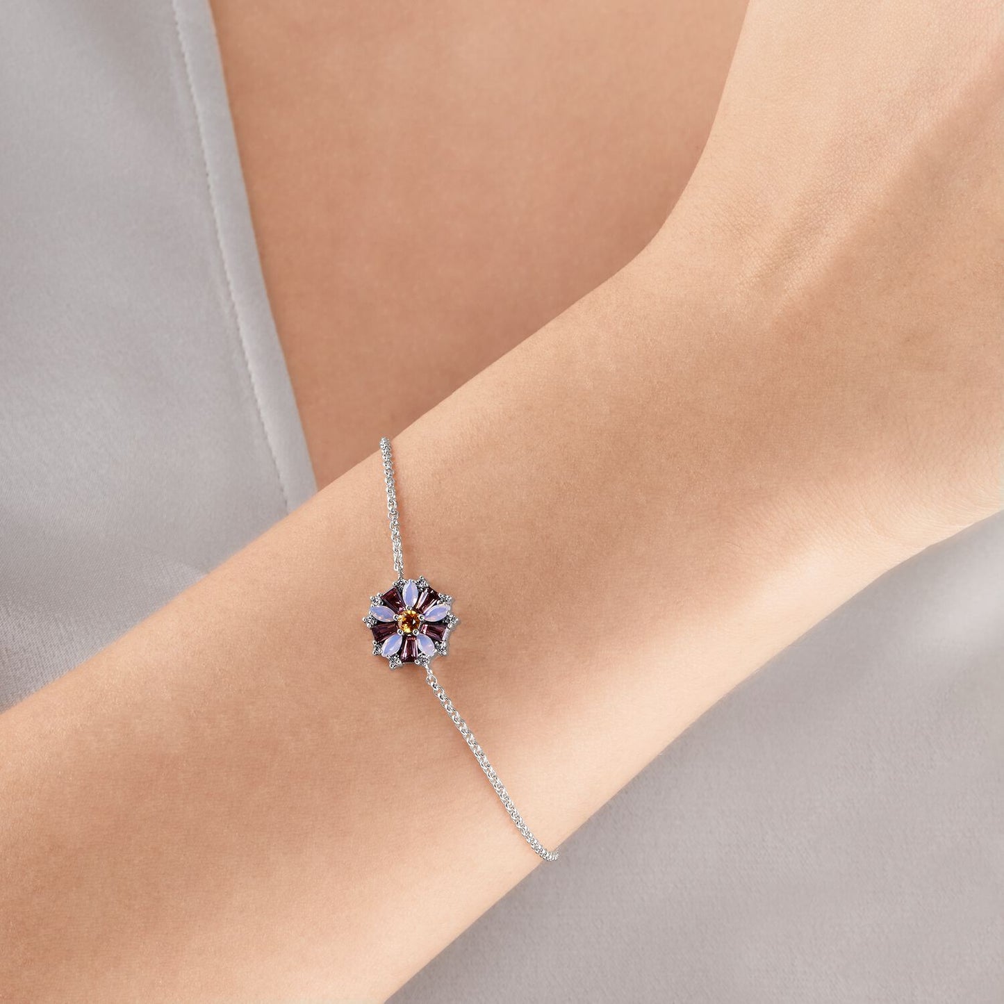 Thomas Sabo Bracelet Flower Silver