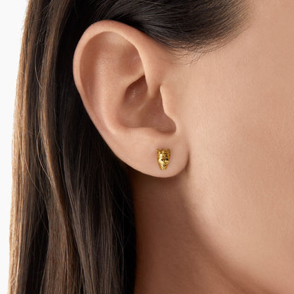 Thomas Sabo Ear Studs Skull Gold