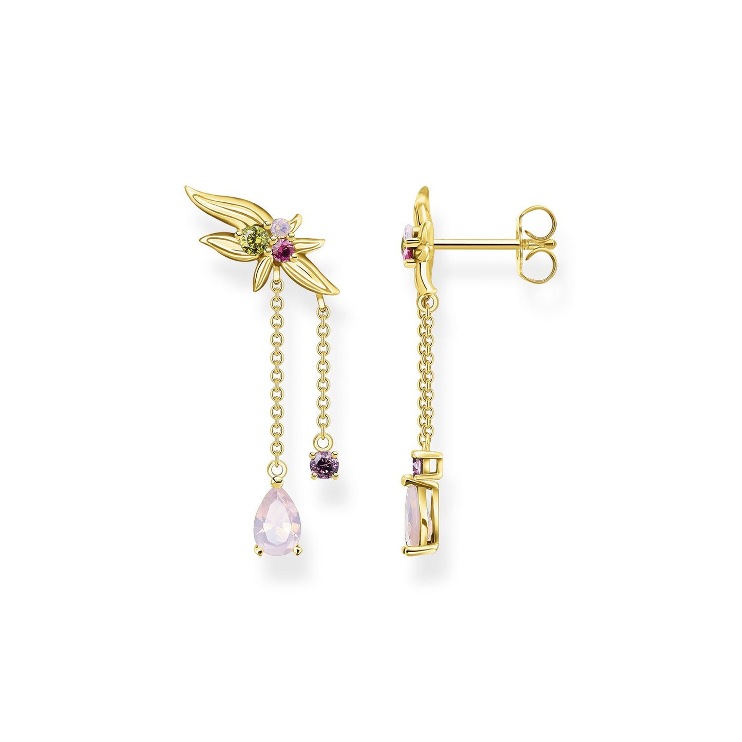 Thomas Sabo Earring Flower Gold