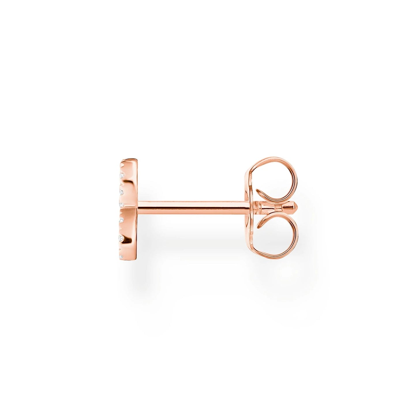 THOMAS SABO Single Ear Stud Infinity Rose Gold