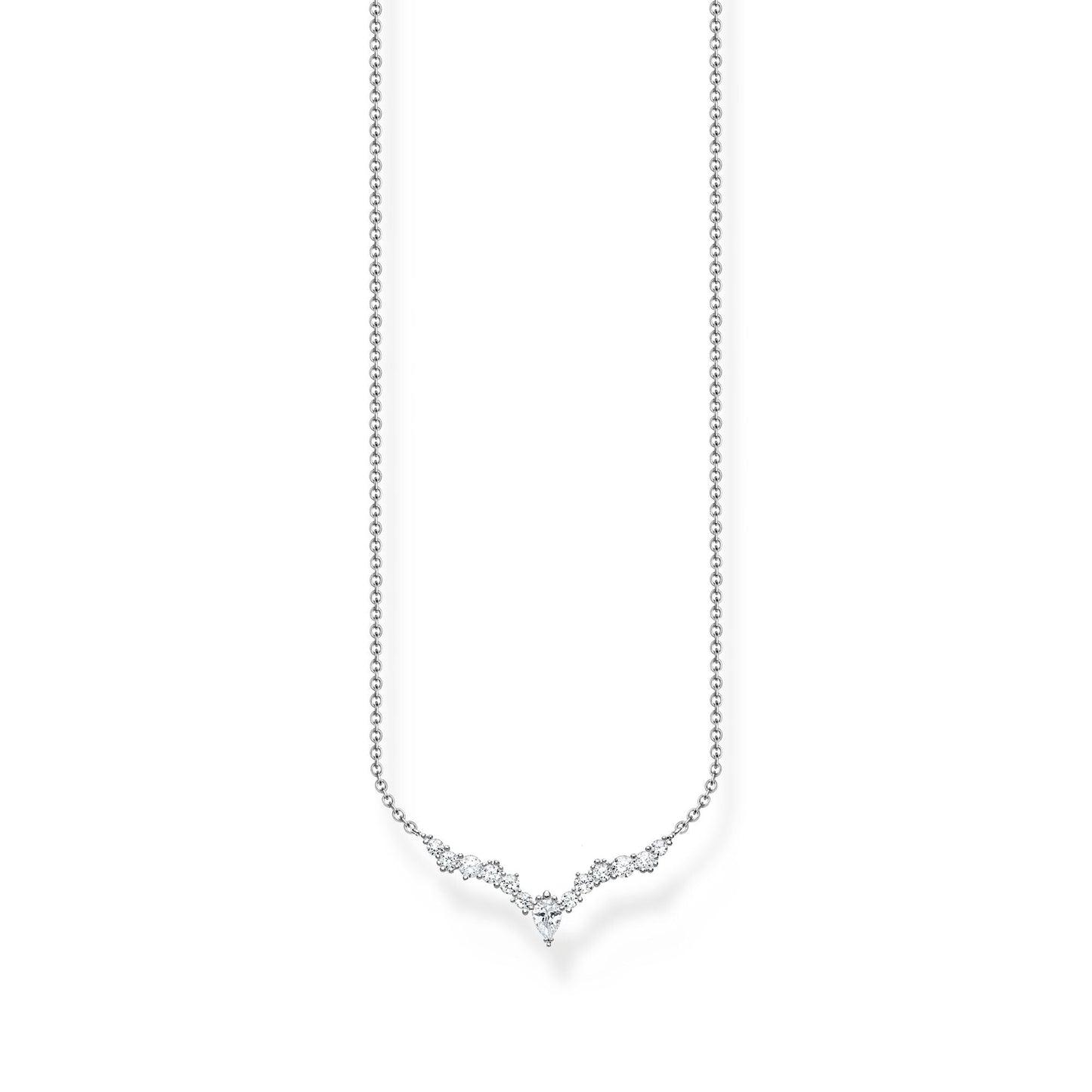 THOMAS SABO Necklace ice crystals silver